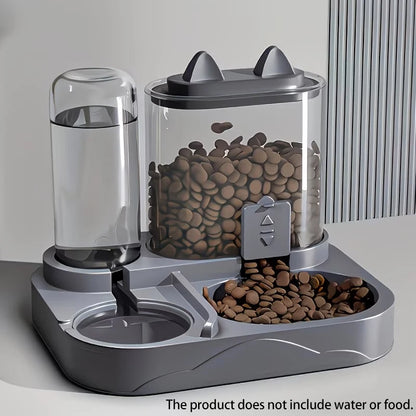 Comedero Automático 2 en 1 para Perros y Gatos 🐾 | Agua y Comida Siempre Frescas